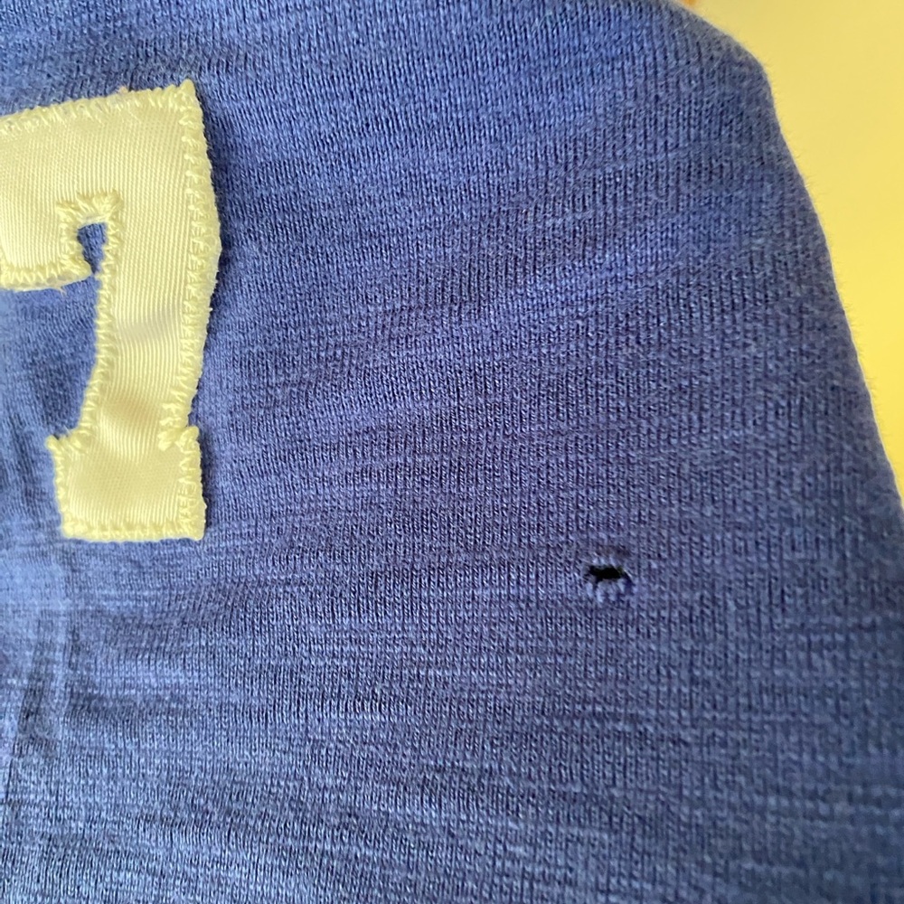 vintage polo sport ralph lauren blue tigers tee - Picture 8 of 10